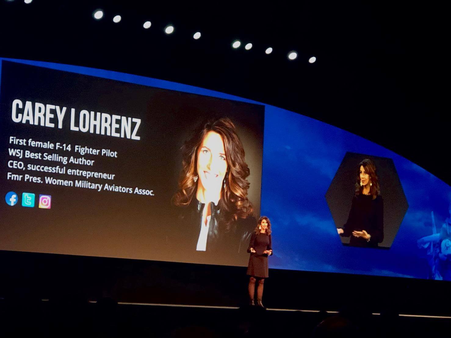 Carey Lohrenz - Author, Aviator, Keynote Speaker, Female Fighter Pilot