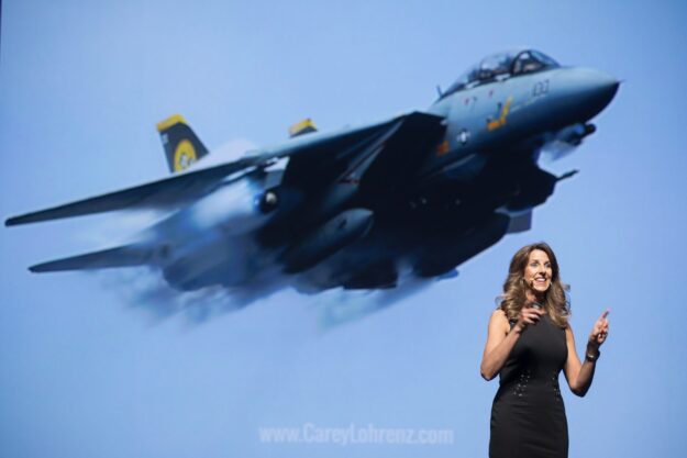 Carey Lohrenz | Keynote speaker | F14 Tomcat fighter pilot | Deliberate practice | Fearless Leadership | Span of Control Carey-Lohrenz-Keynote-speaker-F14-Tomcat-fighter-pilot-Deliberate-practice-Fearless-Leadership-Span-of-Control-